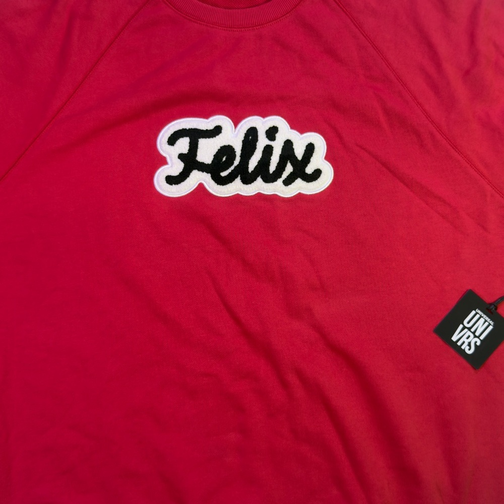 NEW Universal Studios UNI-VRS Felix the Cat Red Crewneck Sweatshirt Size 2XL